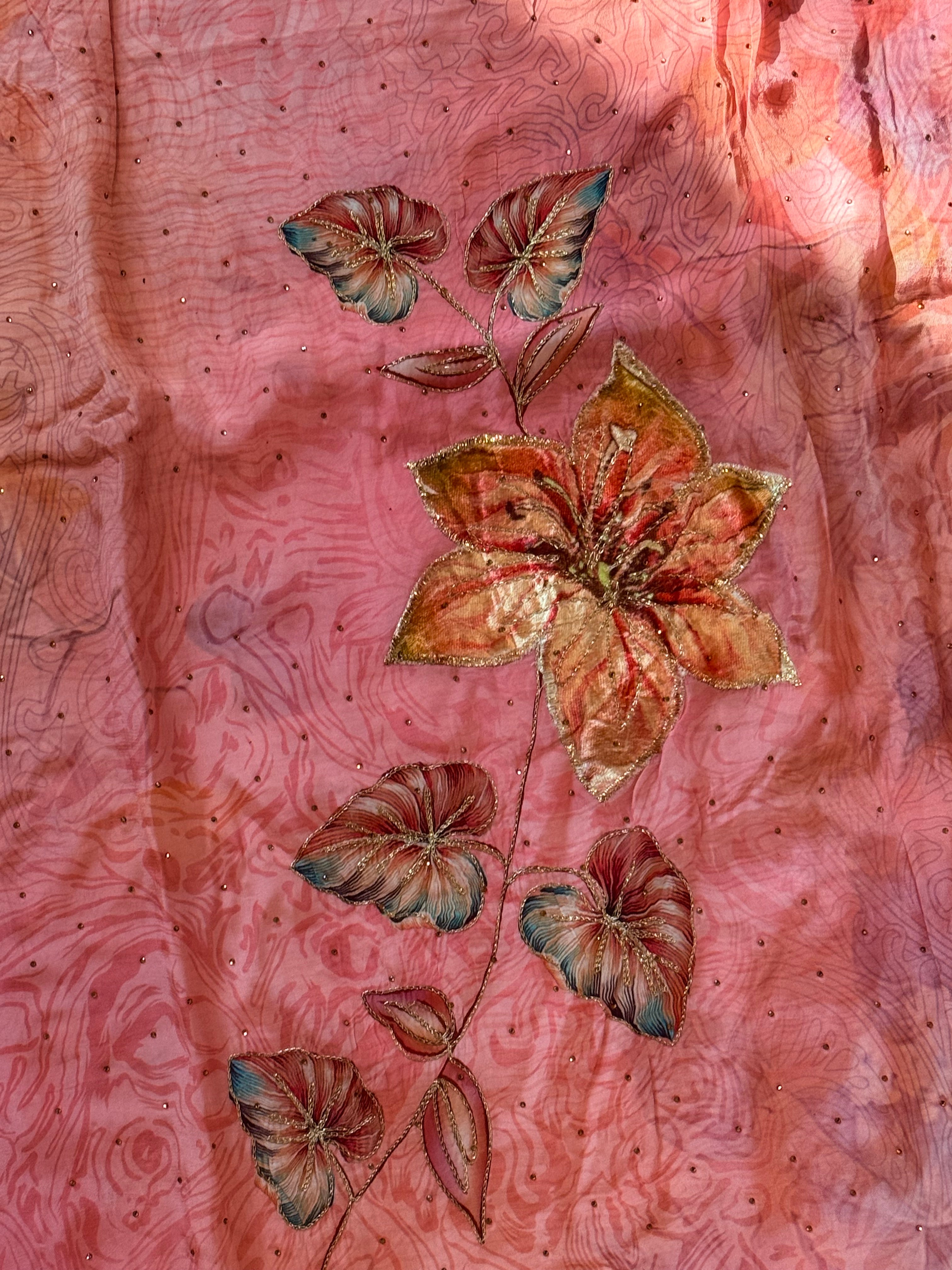 MAKHMAL PURE CREPE EMBROIDERY SUIT 1 Q