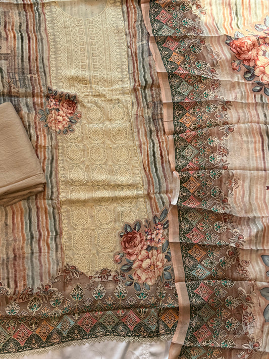 MAKHMAL PURE CREPE EMBROIDERY SUIT 4 Q