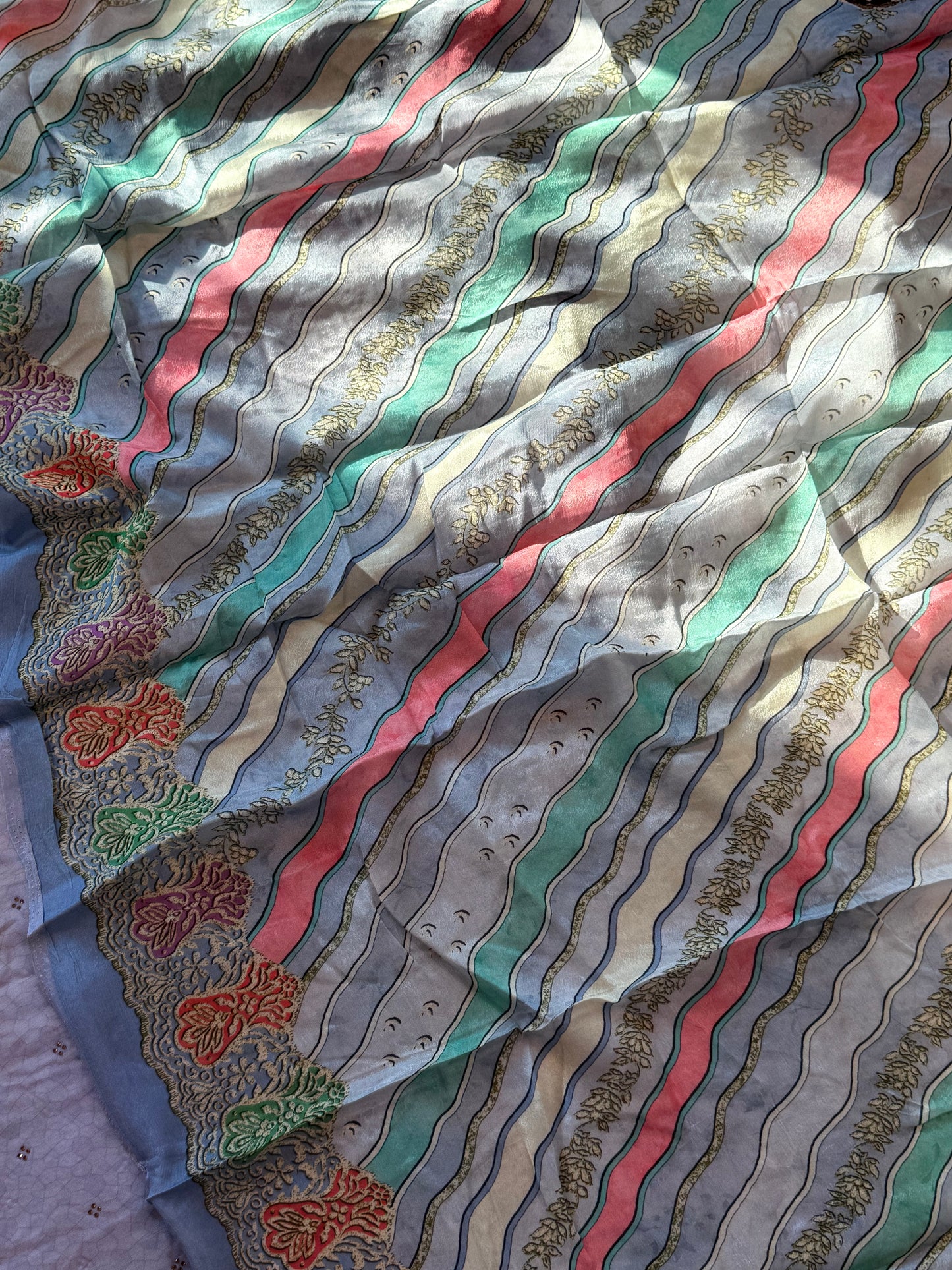 MAKHMAL PURE CREPE EMBROIDERY SUIT 11 Q