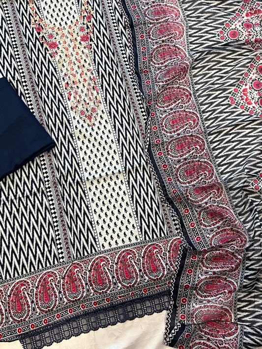 ELAHE COTTON EMBROIDERY SUIT 4