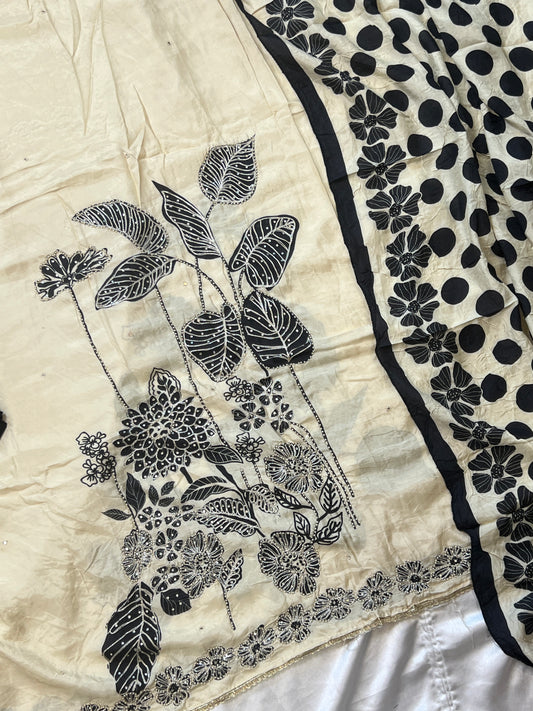 PURE MUSLIN HAND WORK EMBROIDERY SUIT 277