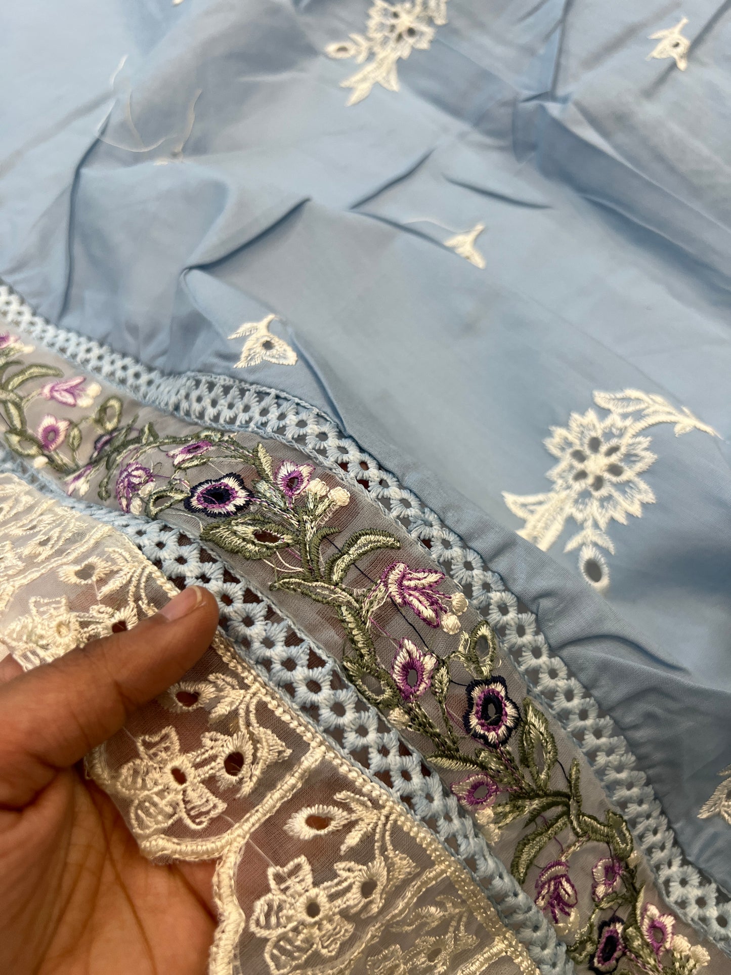 HANIA  PURE COTTON EMBROIDERY SUIT 13 FP
