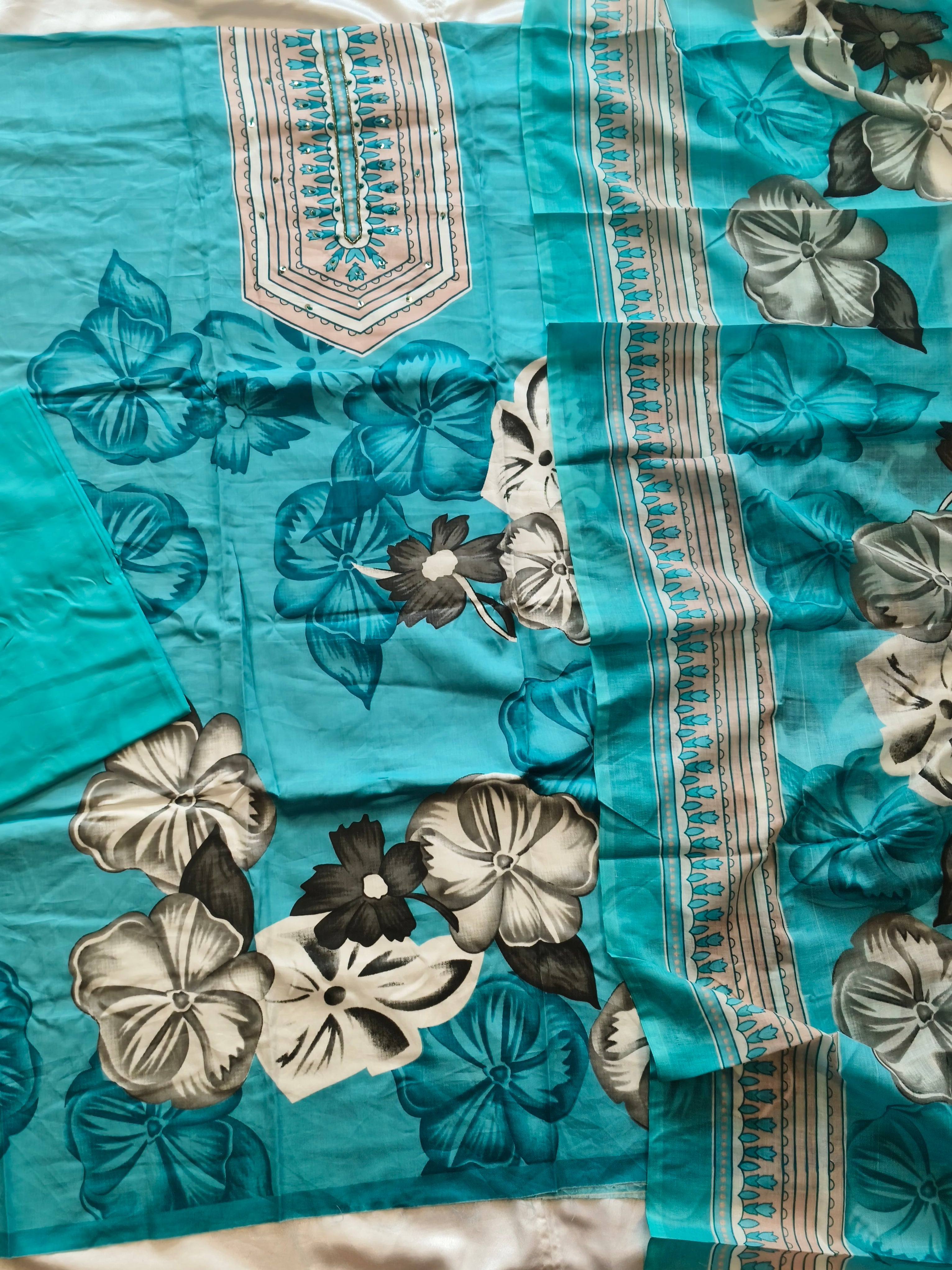 ROZANA PURE COTTON SUIT 33 Q