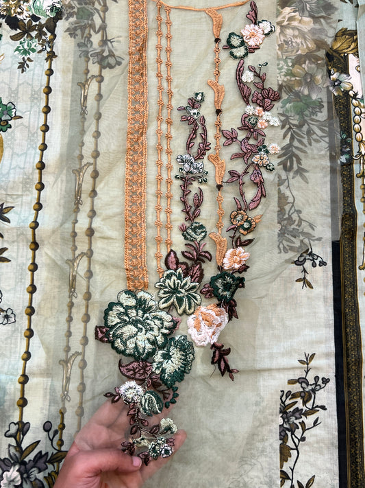 JADE COTTON EMBROIDERY SUIT 5