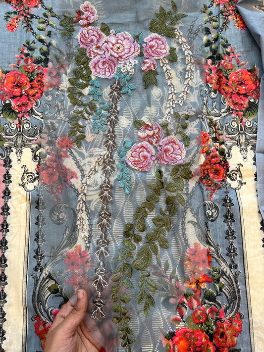 JADE COTTON EMBROIDERY SUIT 4