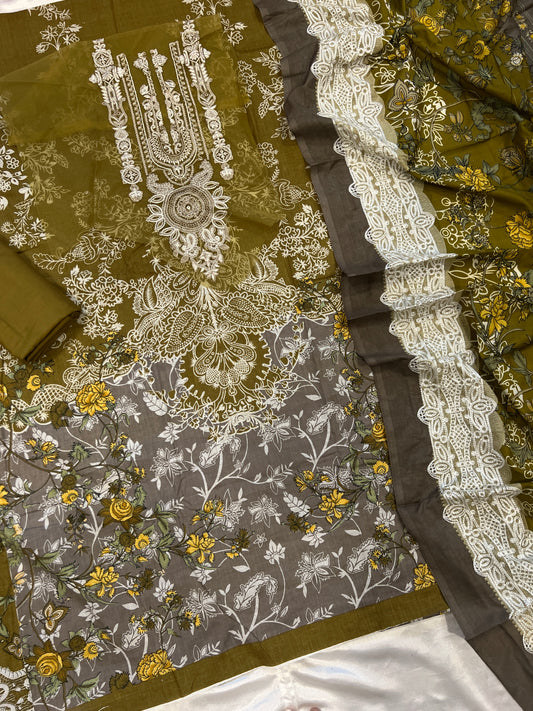JADE COTTON EMBROIDERY SUIT 2