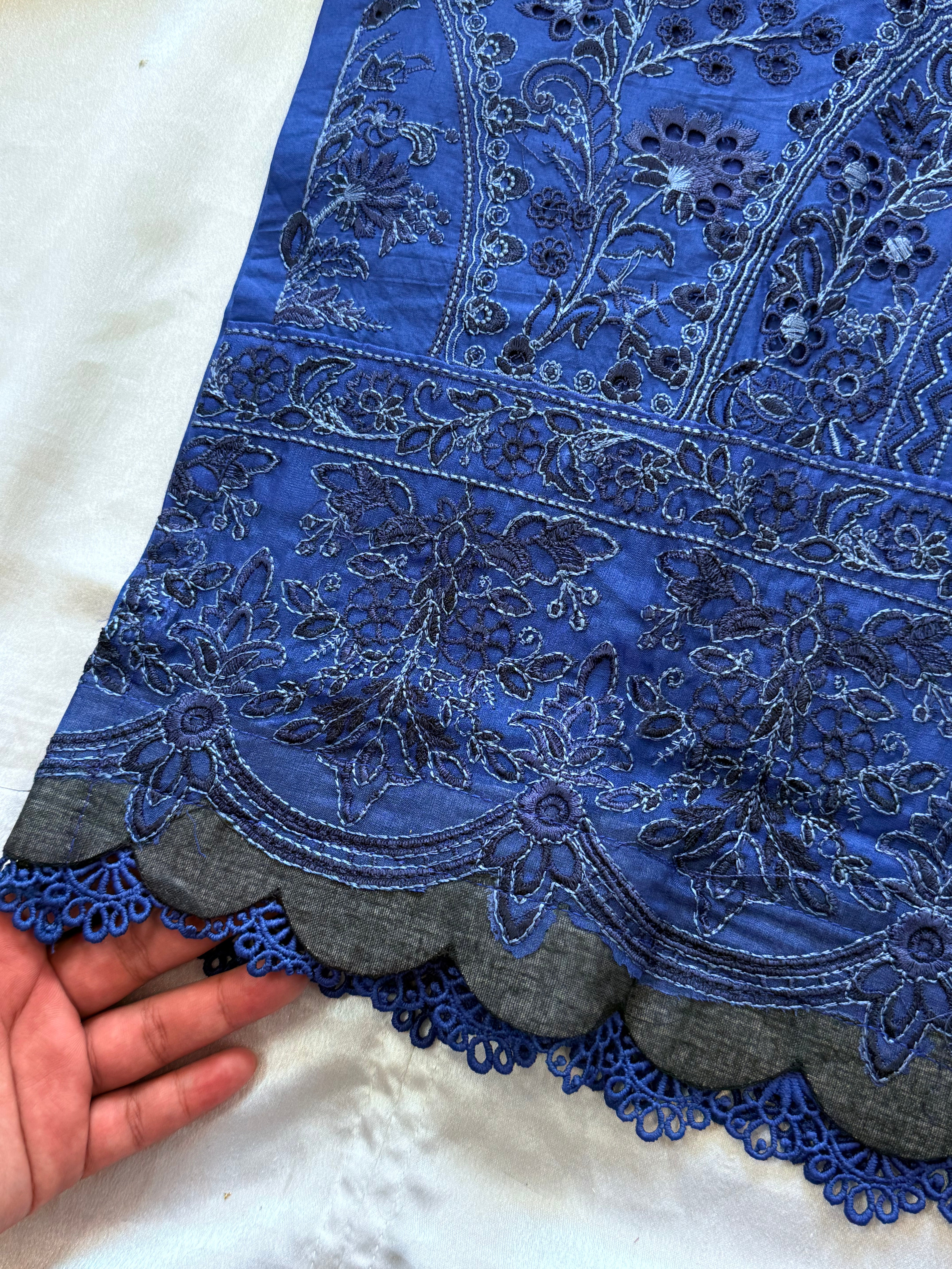 HANIA BLUE READYMADE SUIT