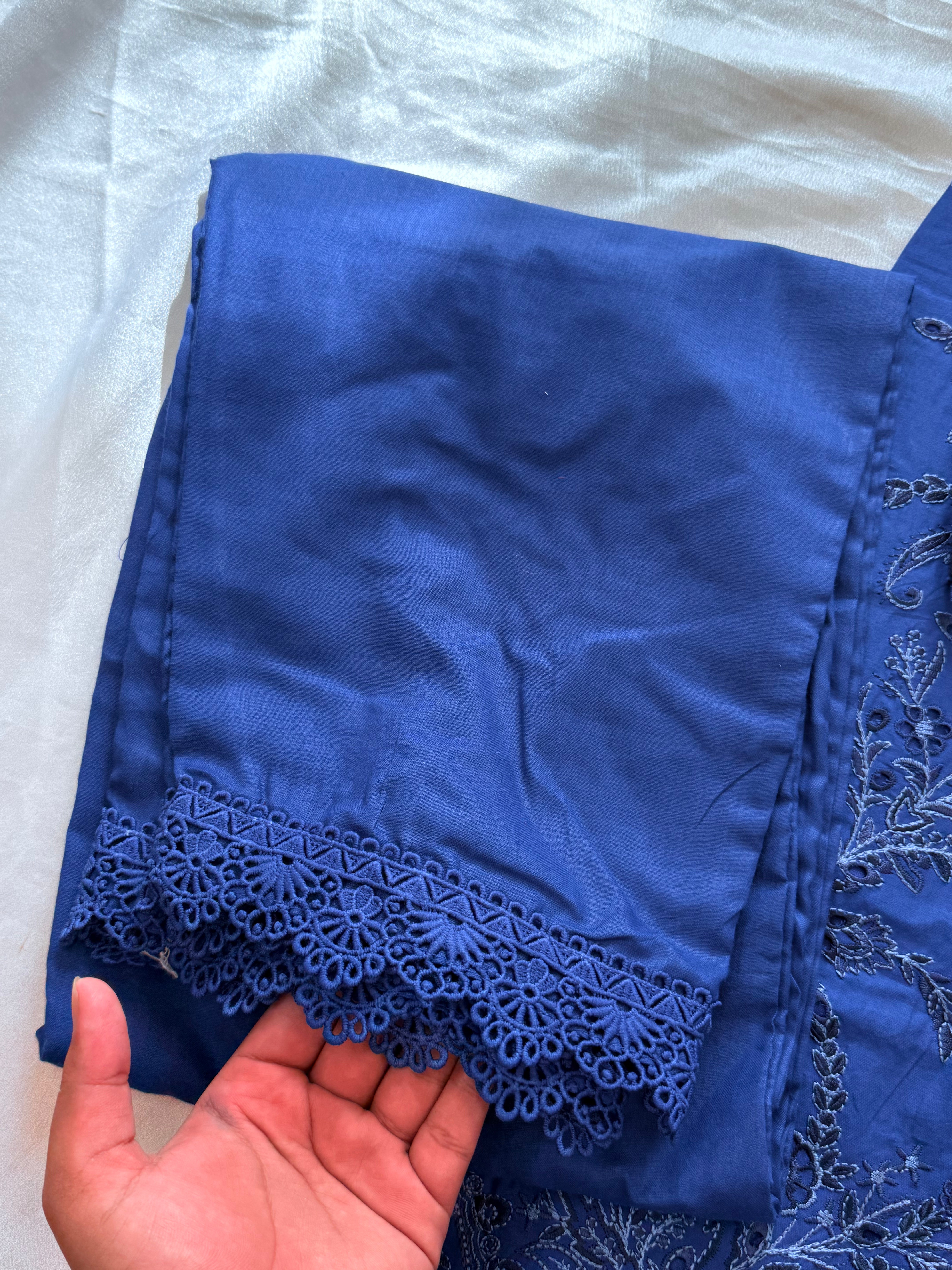 HANIA BLUE READYMADE SUIT