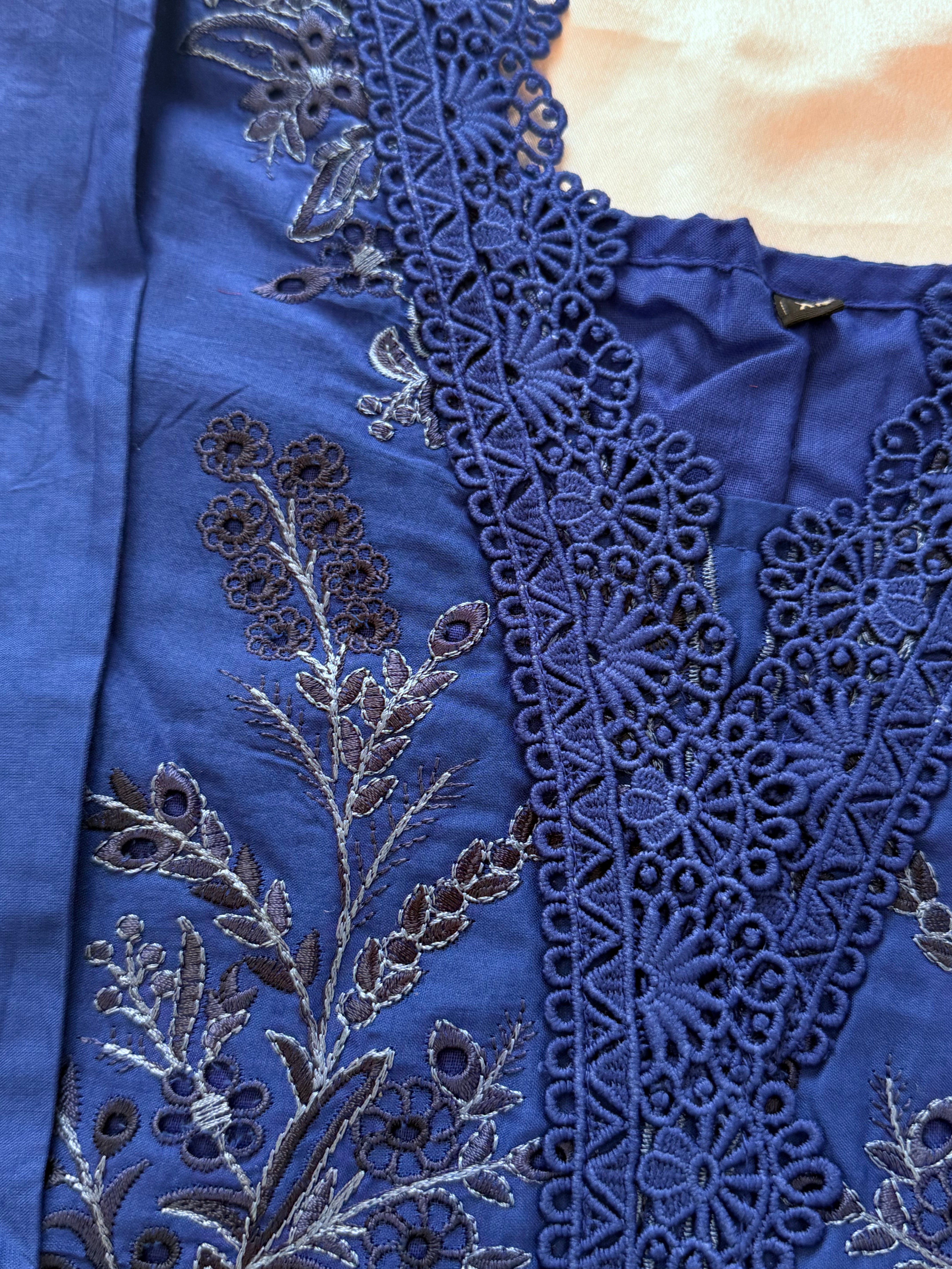 HANIA BLUE READYMADE SUIT
