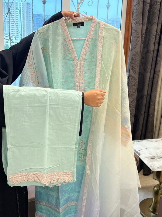MARIA B READYMADE EMBROIDERY SUIT