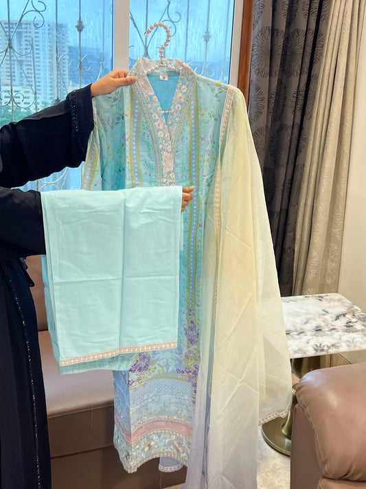 MARIA B READYMADE EMBROIDERY SUIT