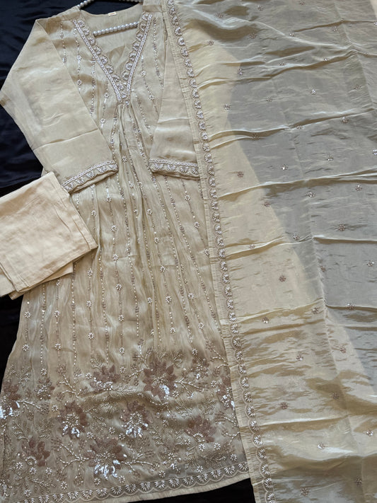 PARO CHINNON HANDWORK FROCK