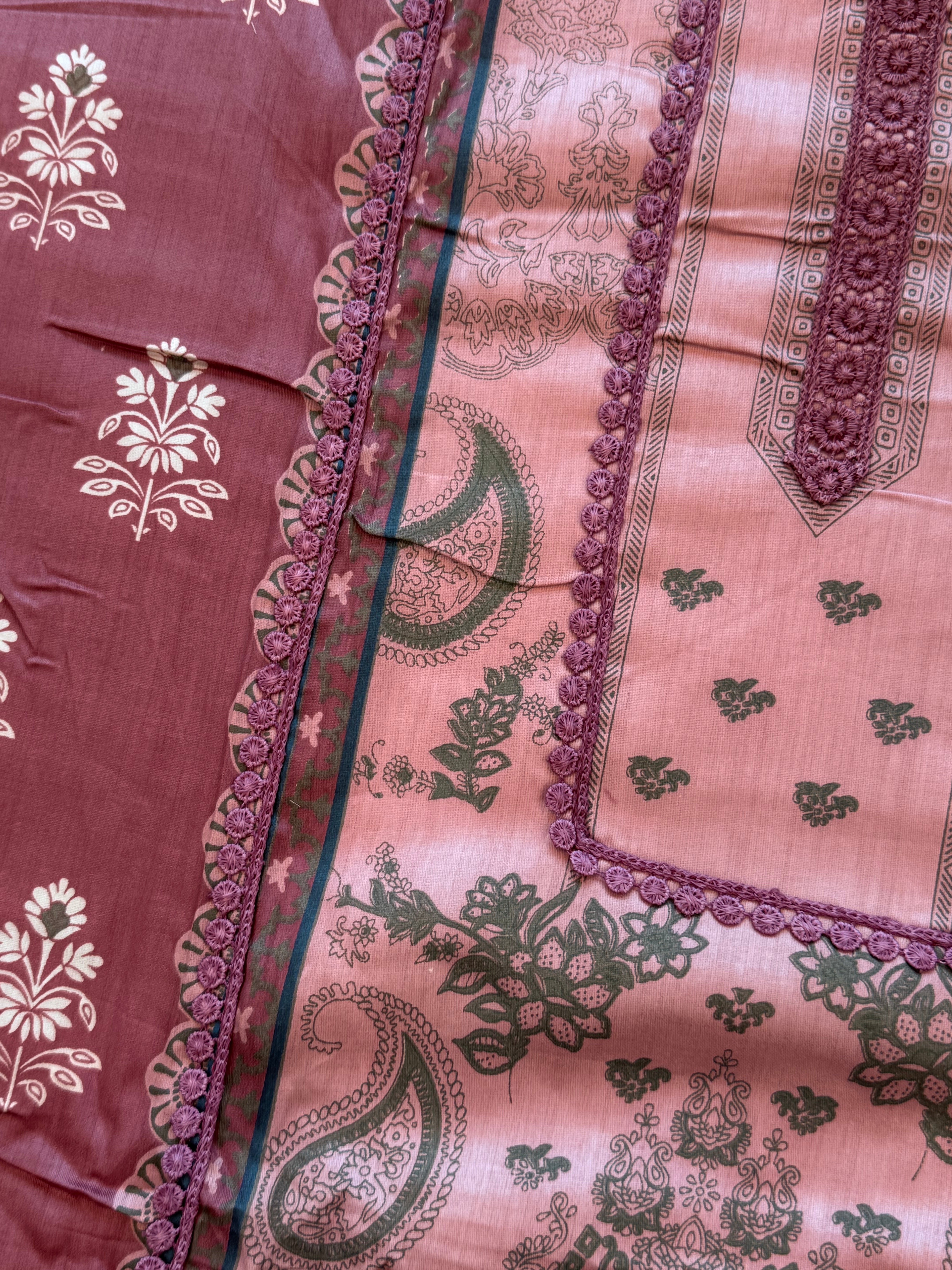 ROZANA PURE COTTON SUIT 37 Q