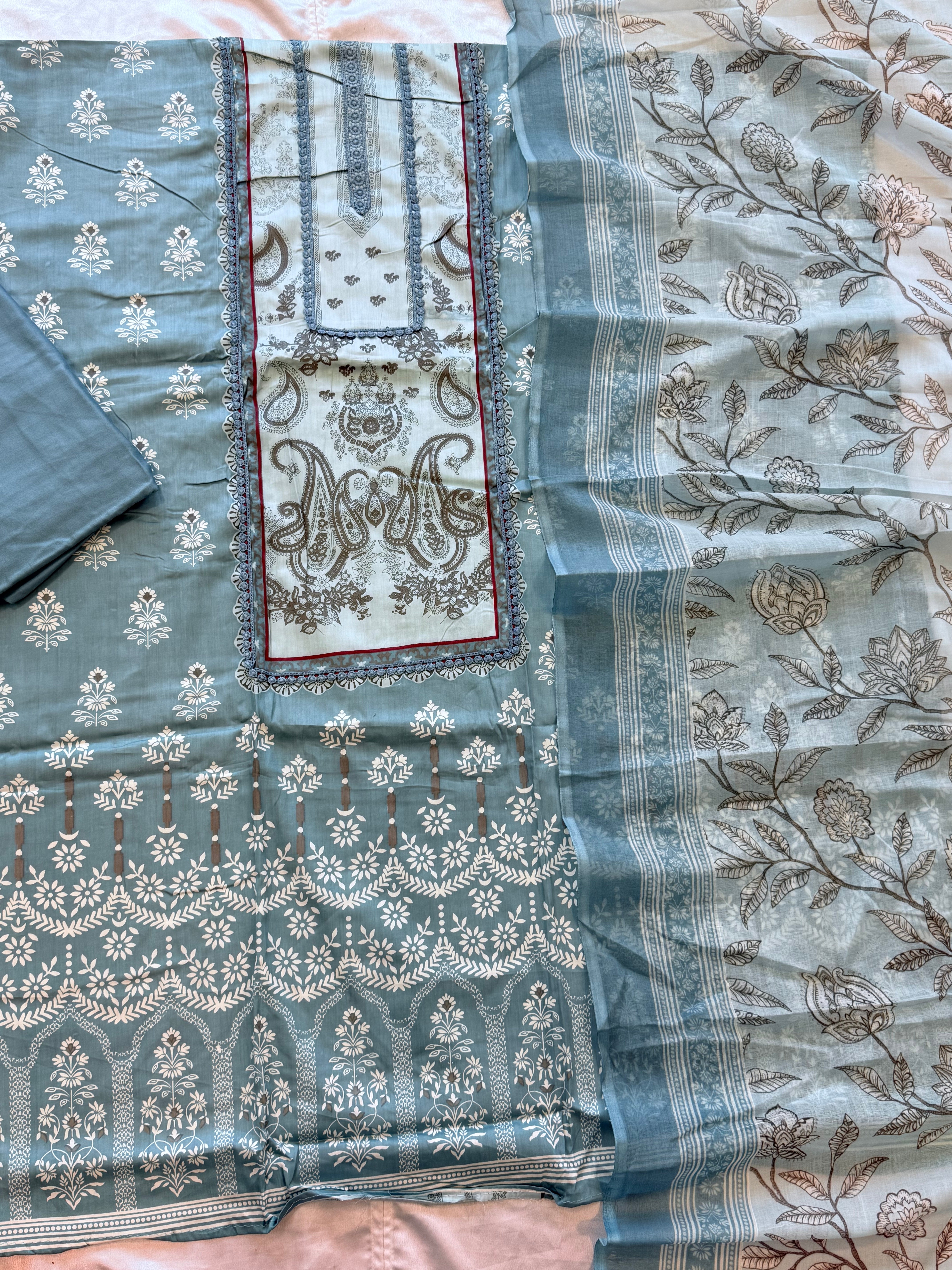 ROZANA PURE COTTON SUIT 38 Q