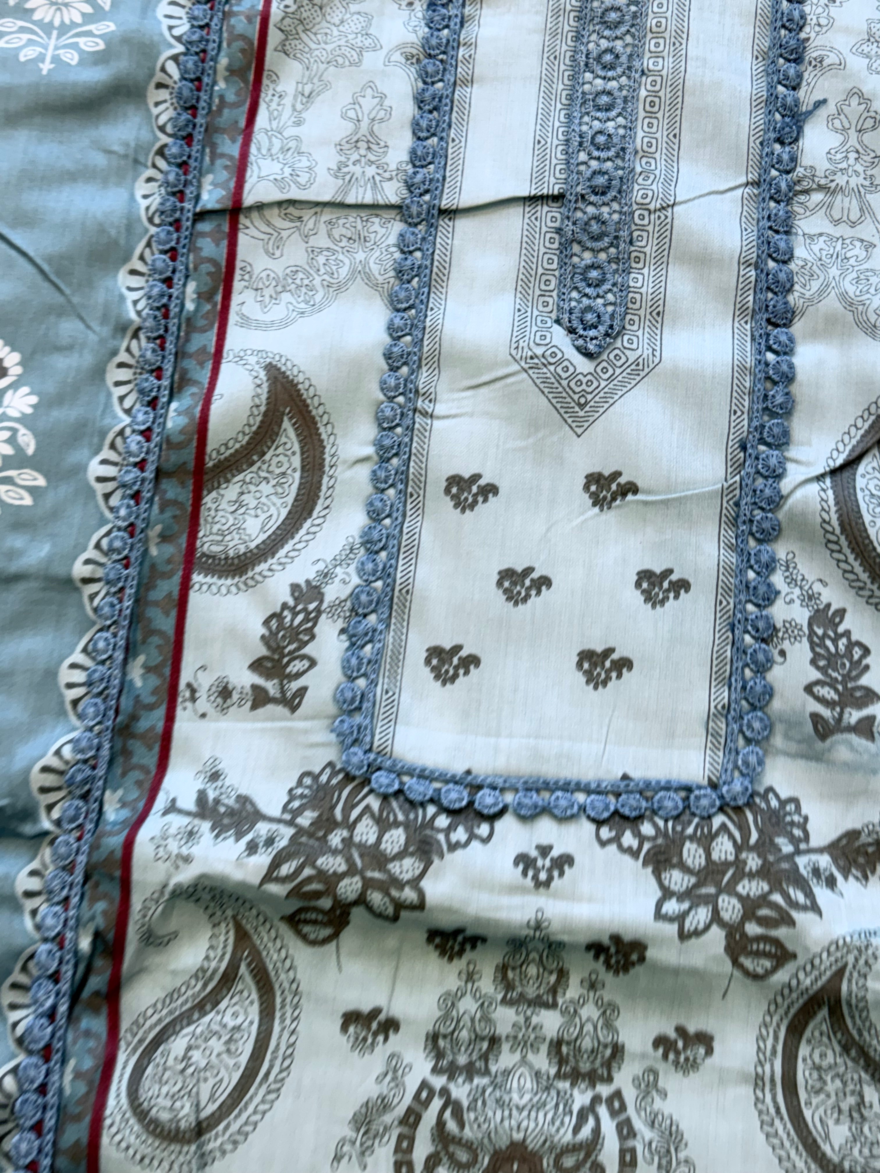 ROZANA PURE COTTON SUIT 38 Q