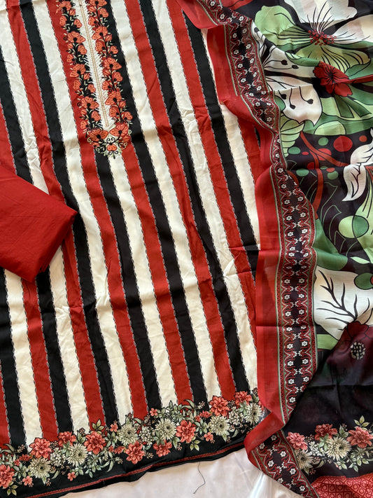 AZAA COTTON EMBROIDERY SUIT 6