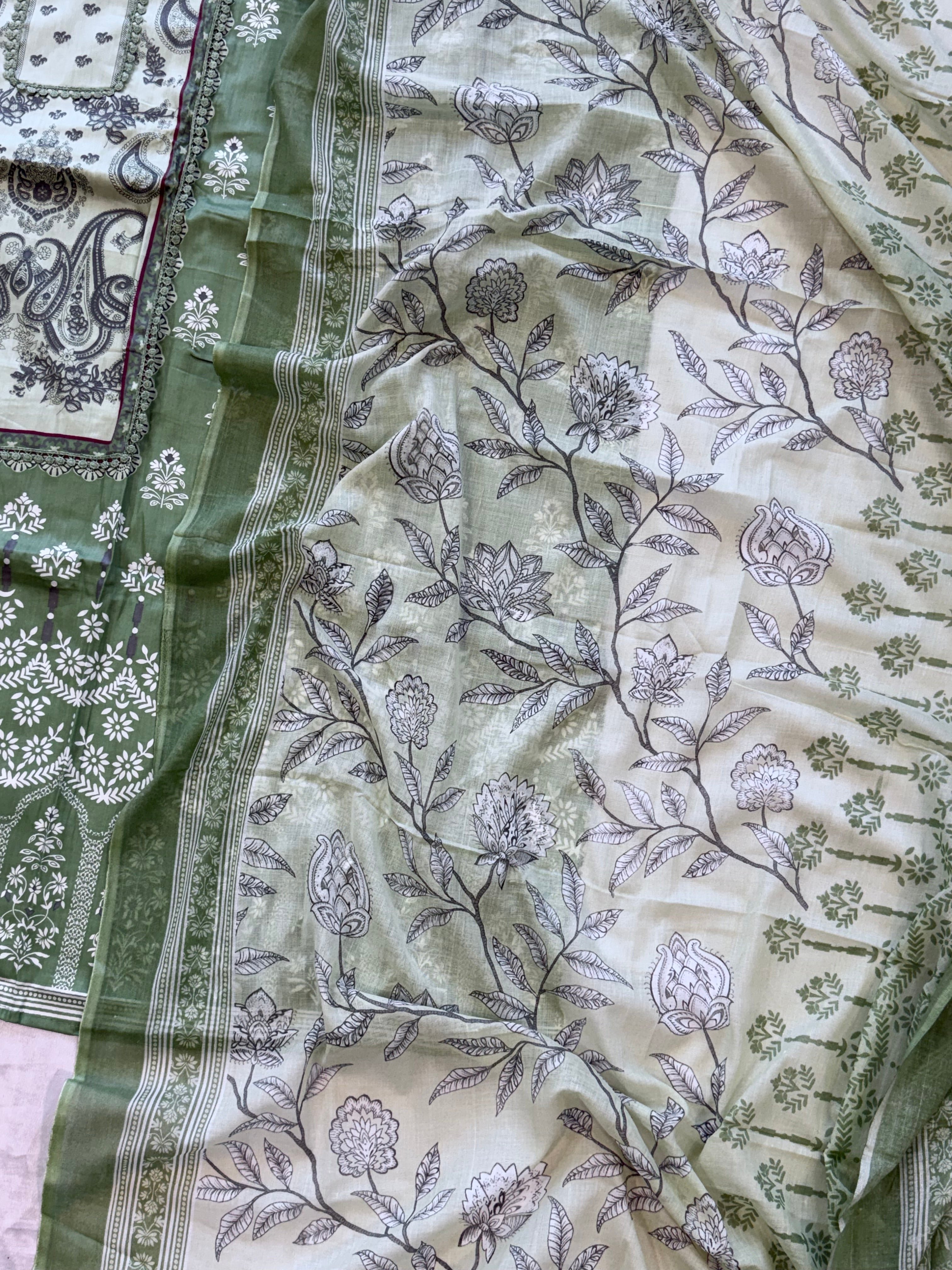 ROZANA PURE COTTON SUIT 39 Q