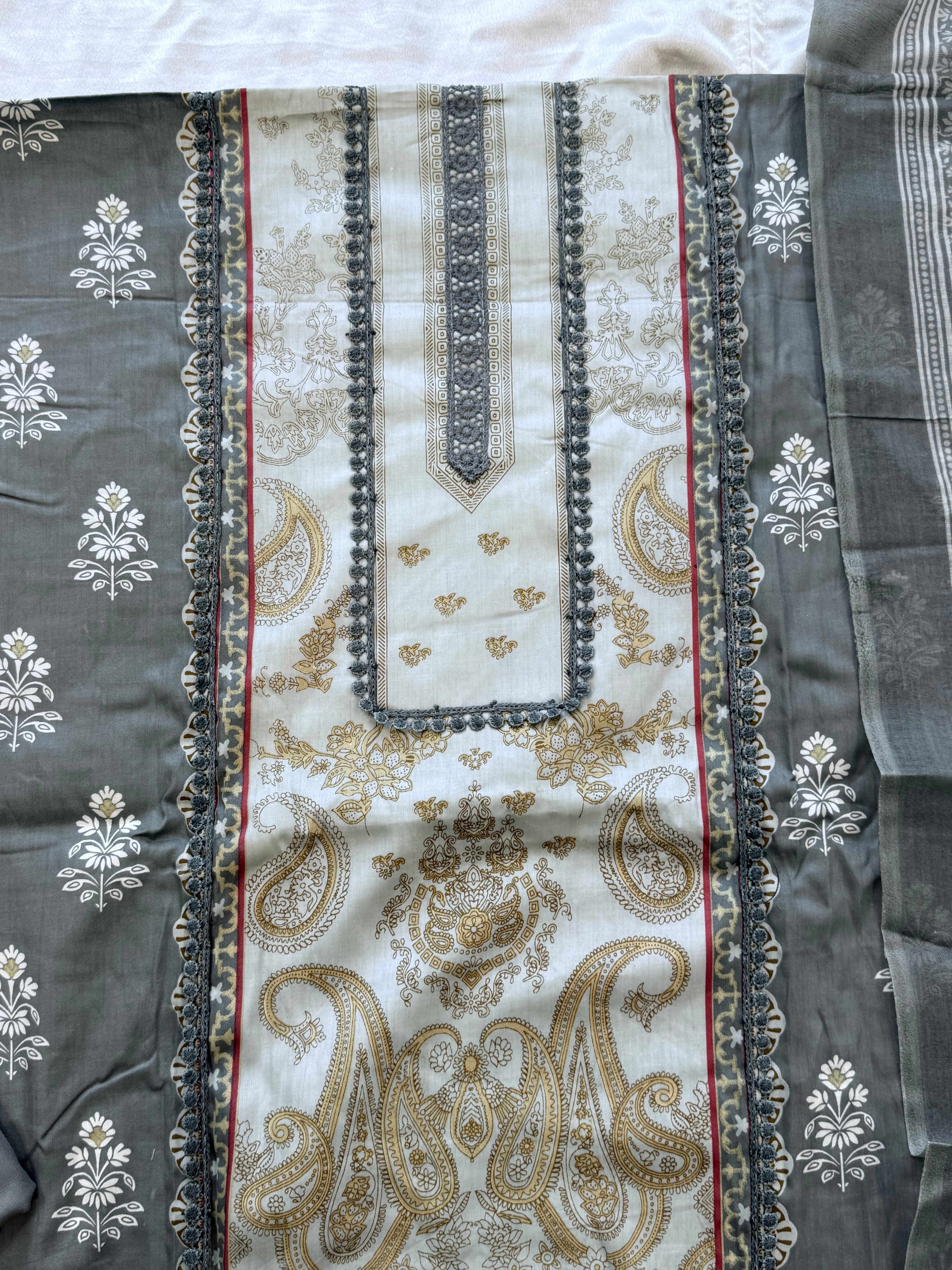 ROZANA PURE COTTON SUIT 36 Q