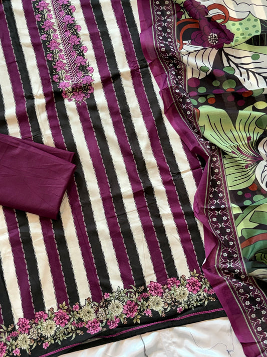 AZAA COTTON EMBROIDERY SUIT 5