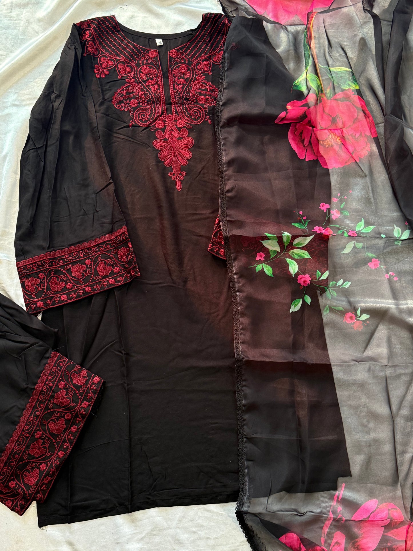 IMROZA RAYON CO-ORD SET READYMADE Q