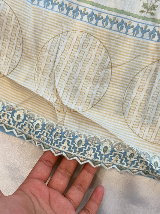 LAWN EMBROIDERY PATCH SUIT 6 Q