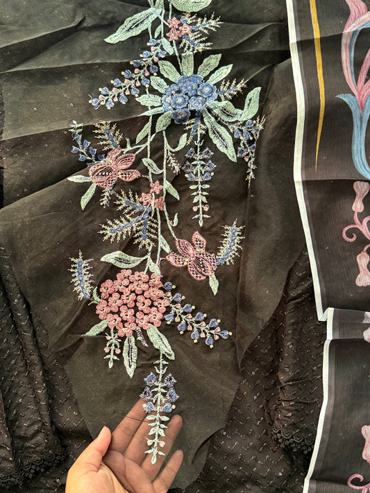 MARIA B RAYON EMBROIDERY SUIT 6 Q