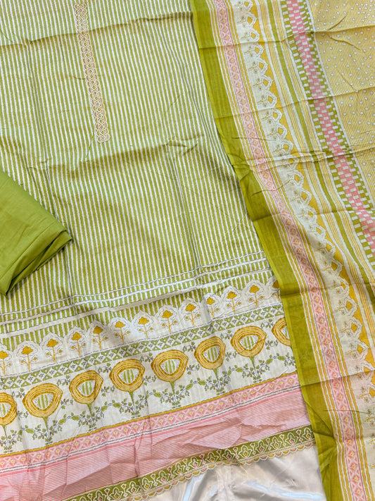 LAWN EMBROIDERY PATCH SUIT 5 Q