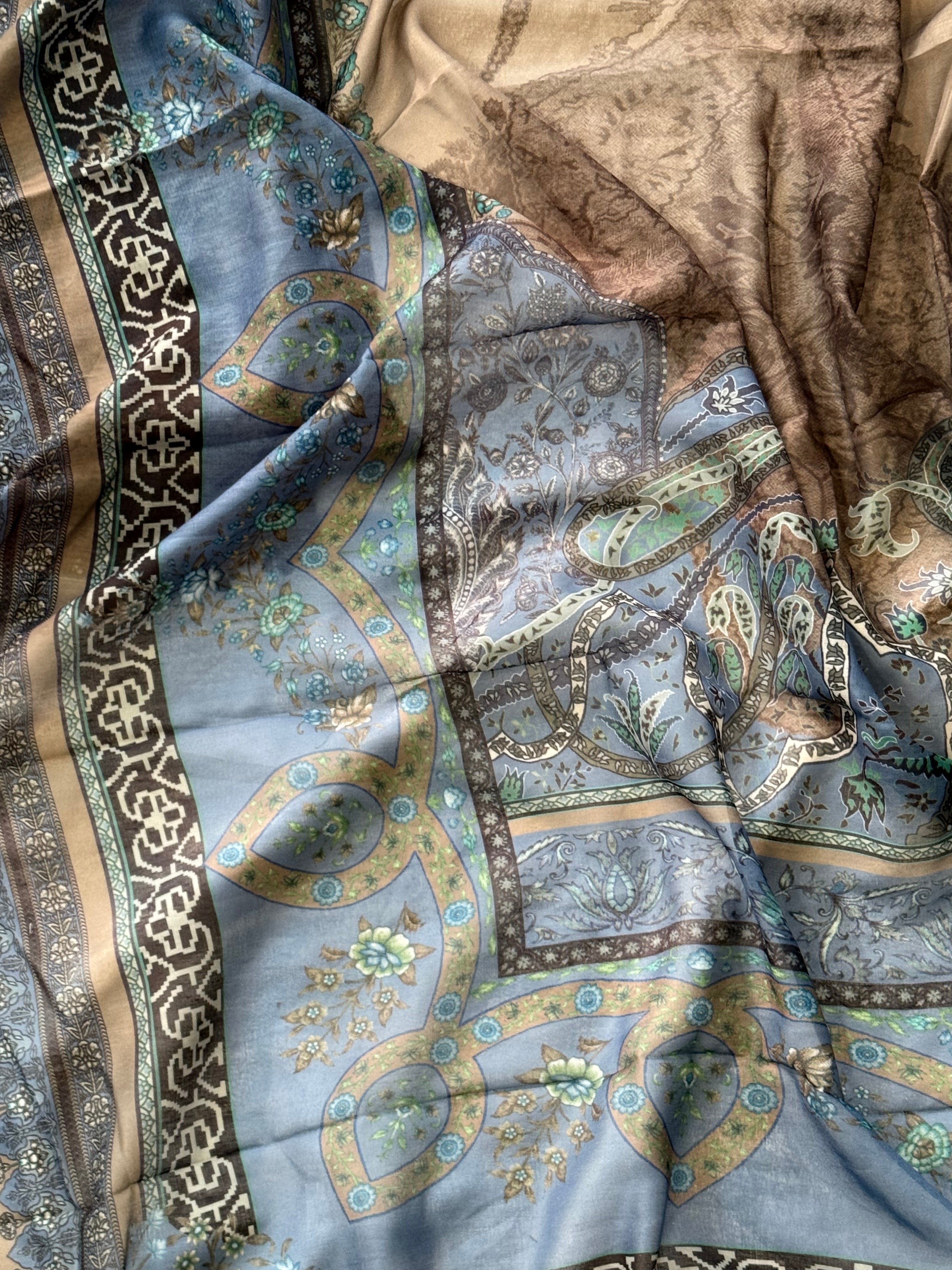 MARIA B RAYON EMBROIDERY SUIT 4
