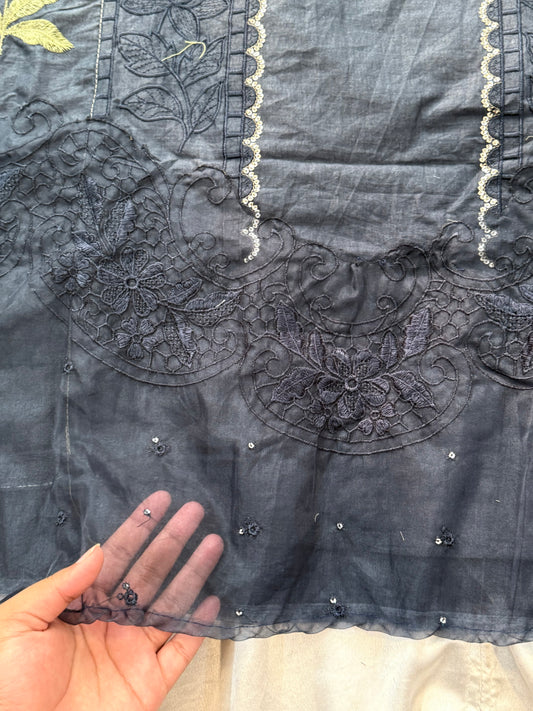 DS COTTON EMBROIDERY PATCH SUIT