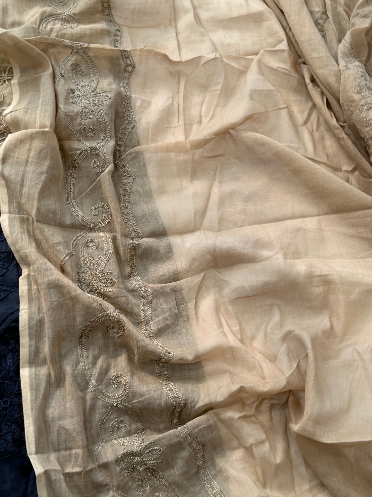 DS COTTON EMBROIDERY PATCH SUIT