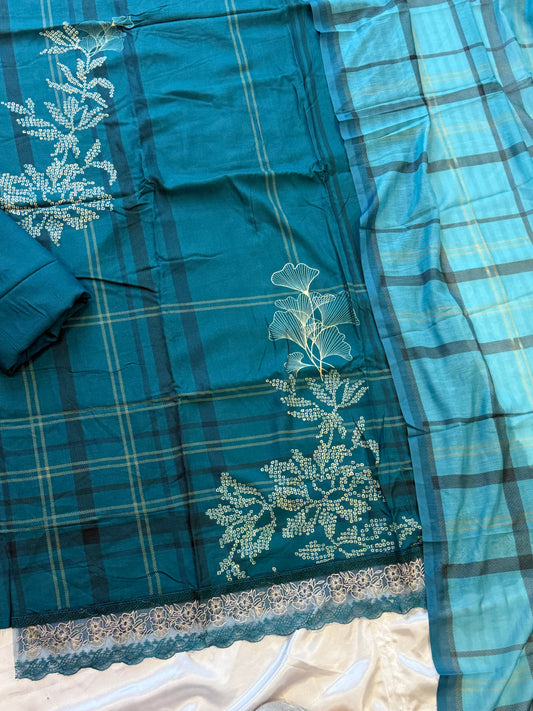 SVA LAWN EMBROIDER SUIT 4 Q