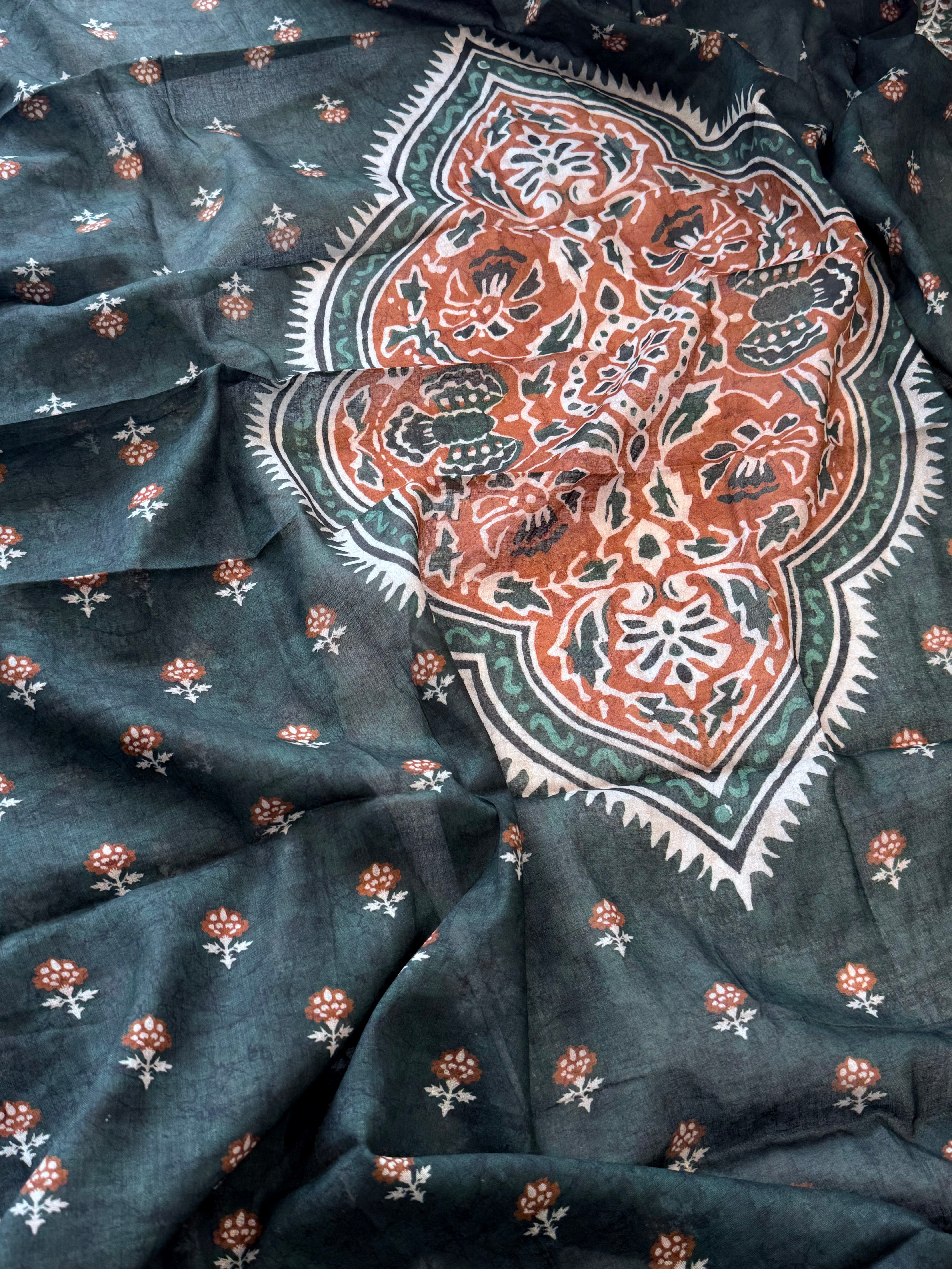 AJRAK LAWN EMBROIDERY SUIT 3