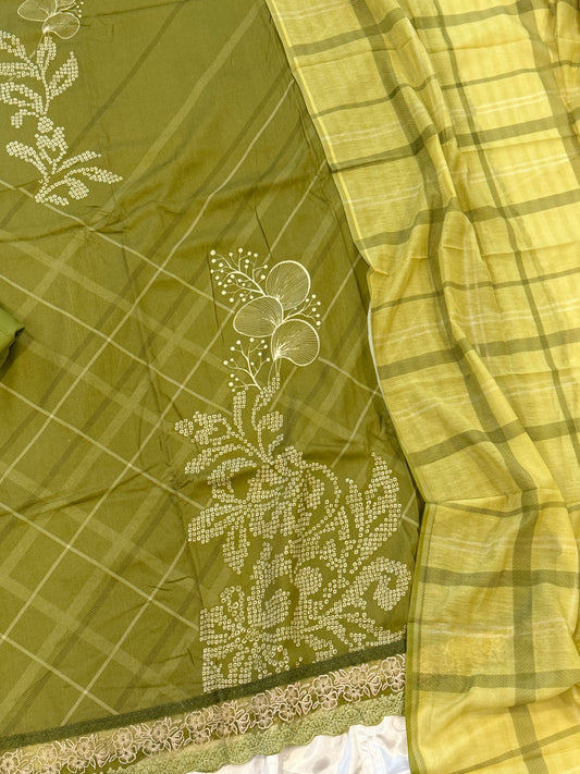 SVA LAWN EMBROIDER SUIT 1 Q