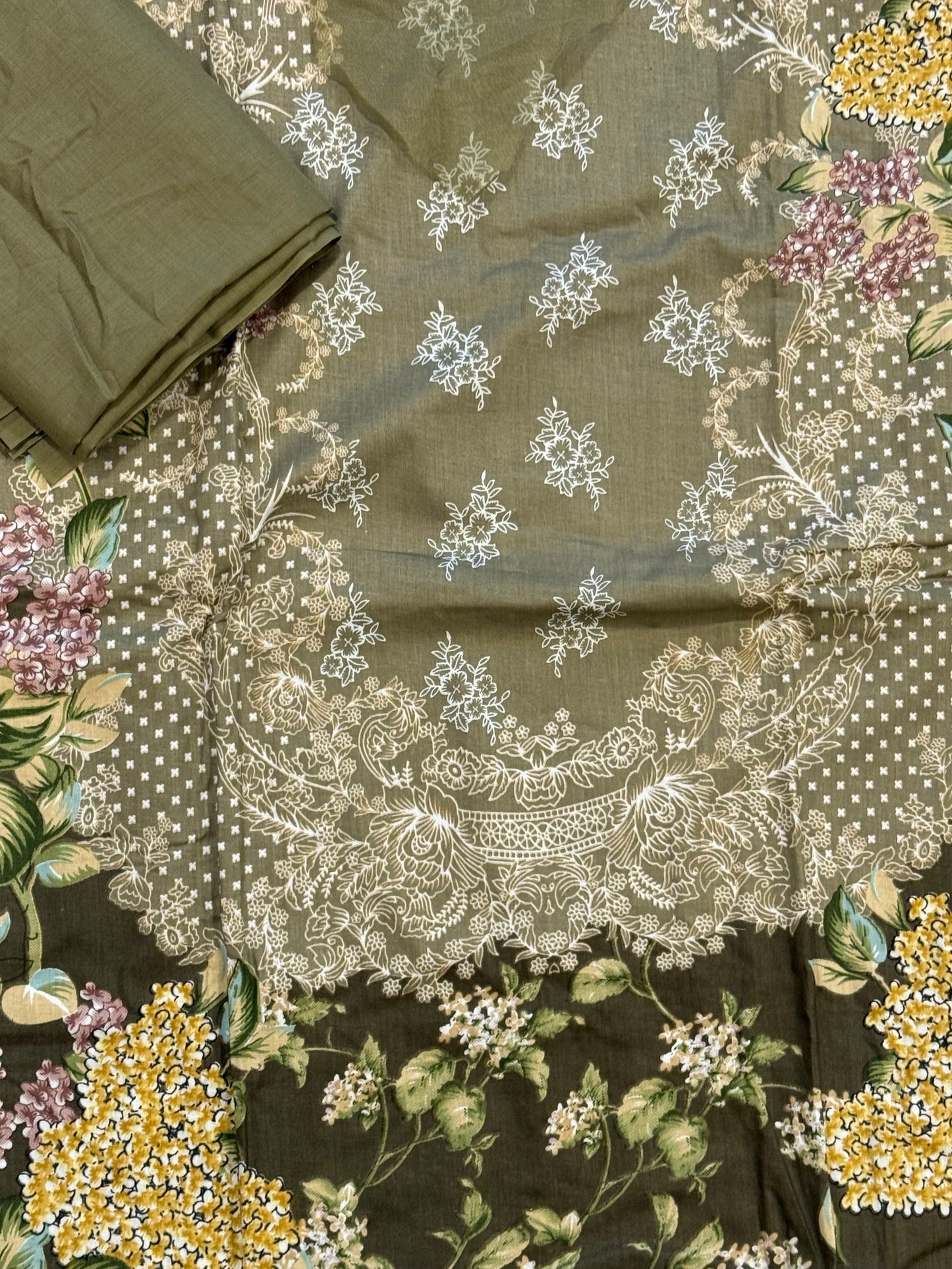 HAALA LAWN EMBROIDERY PATCH SUIT 6 Q