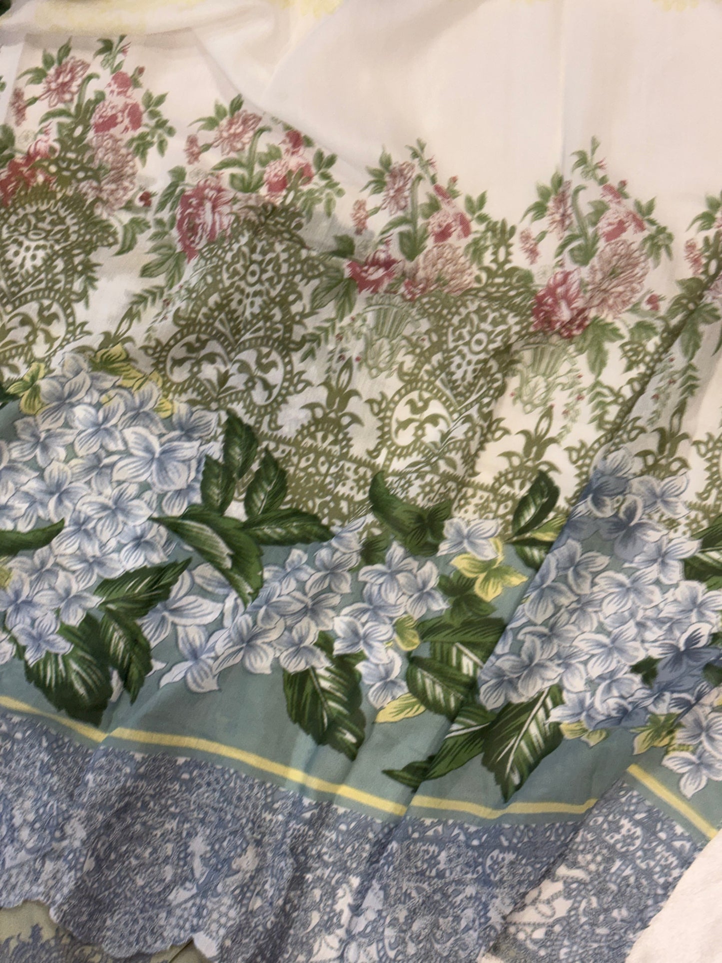 HAALA LAWN EMBROIDERY PATCH SUIT 4 Q