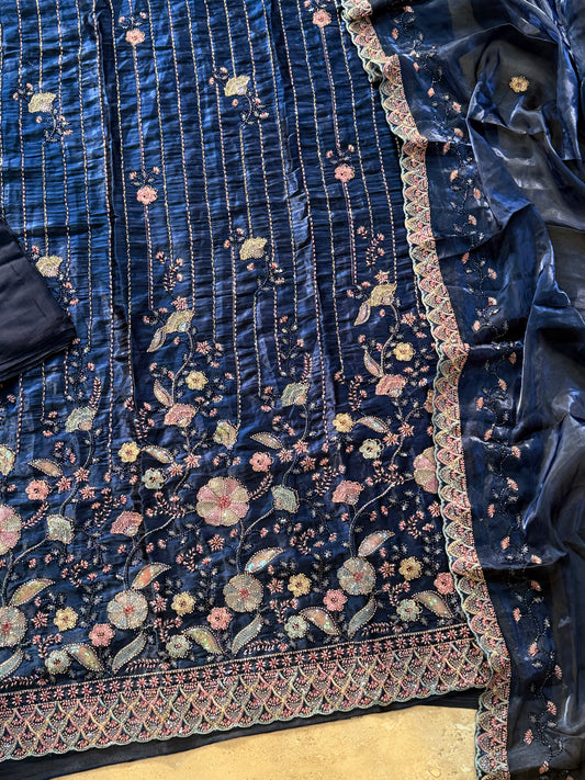 ZARQASH HAND WORK SUIT 18 Q