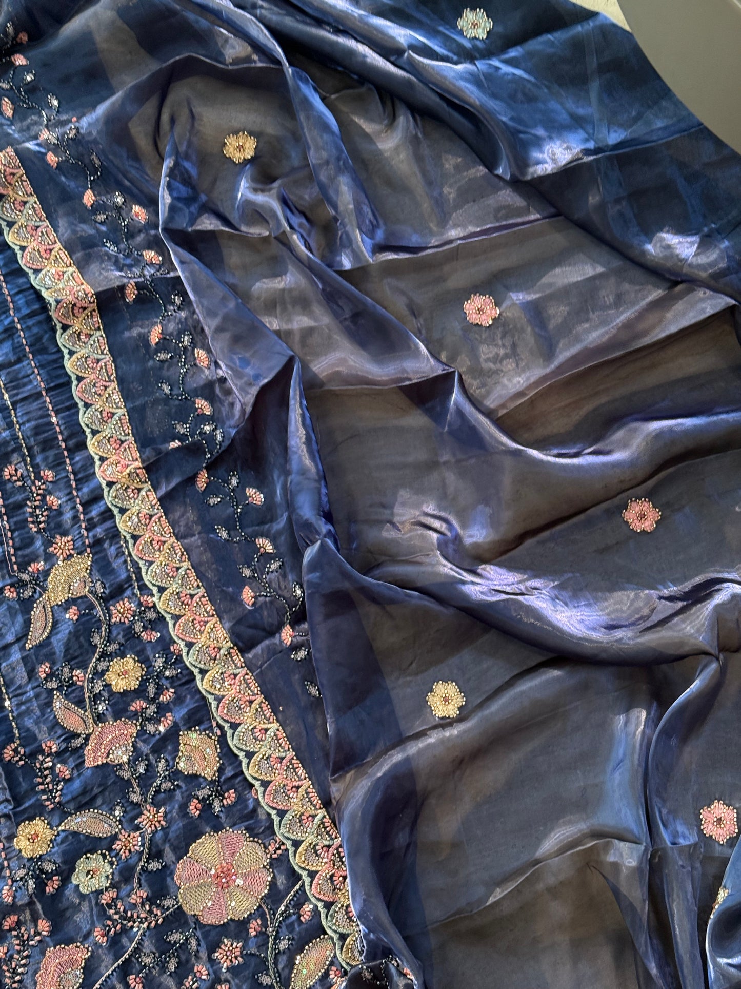 ZARQASH HAND WORK SUIT 18 Q