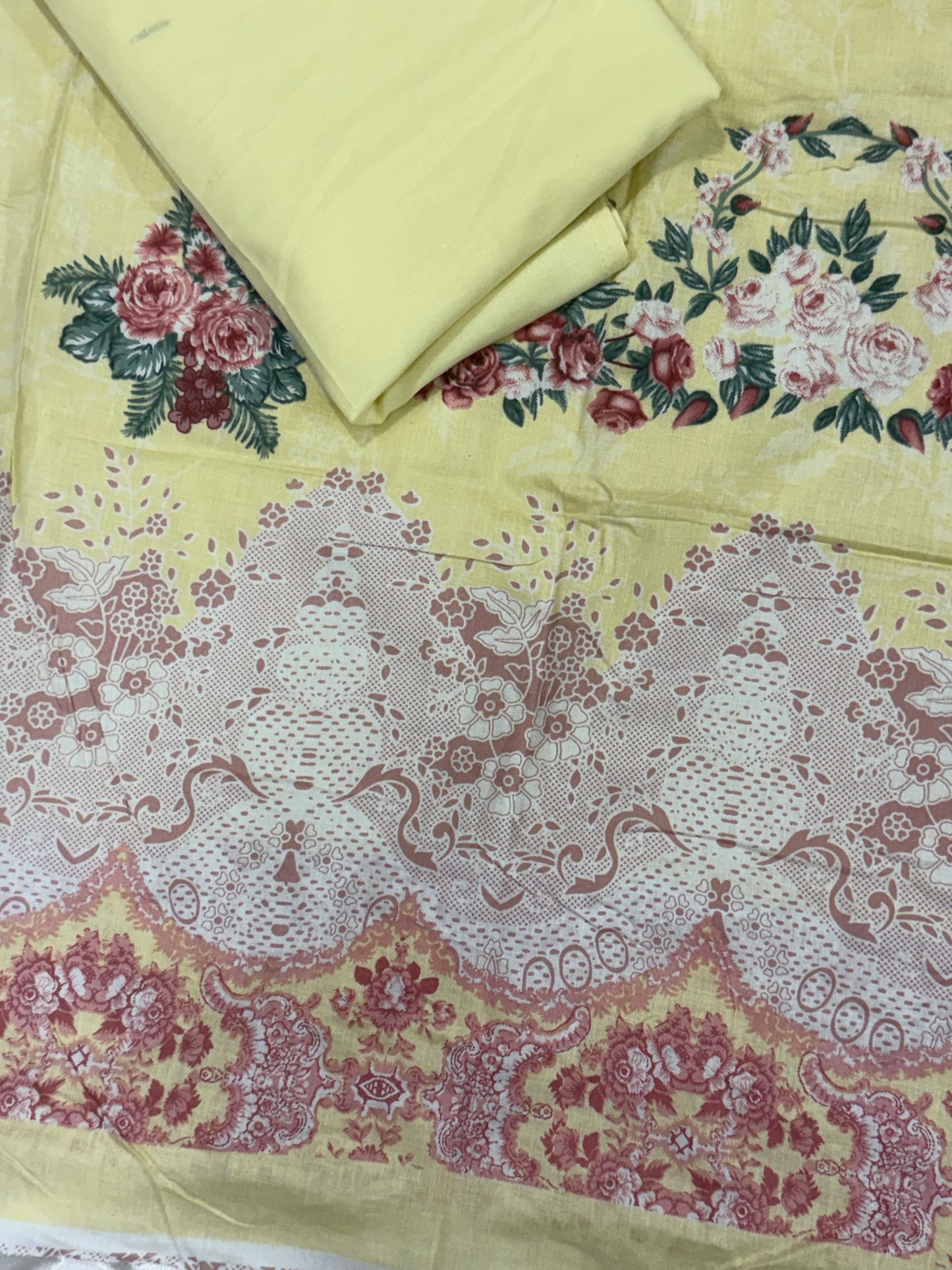 HAALA LAWN EMBROIDERY PATCH SUIT 3 Q