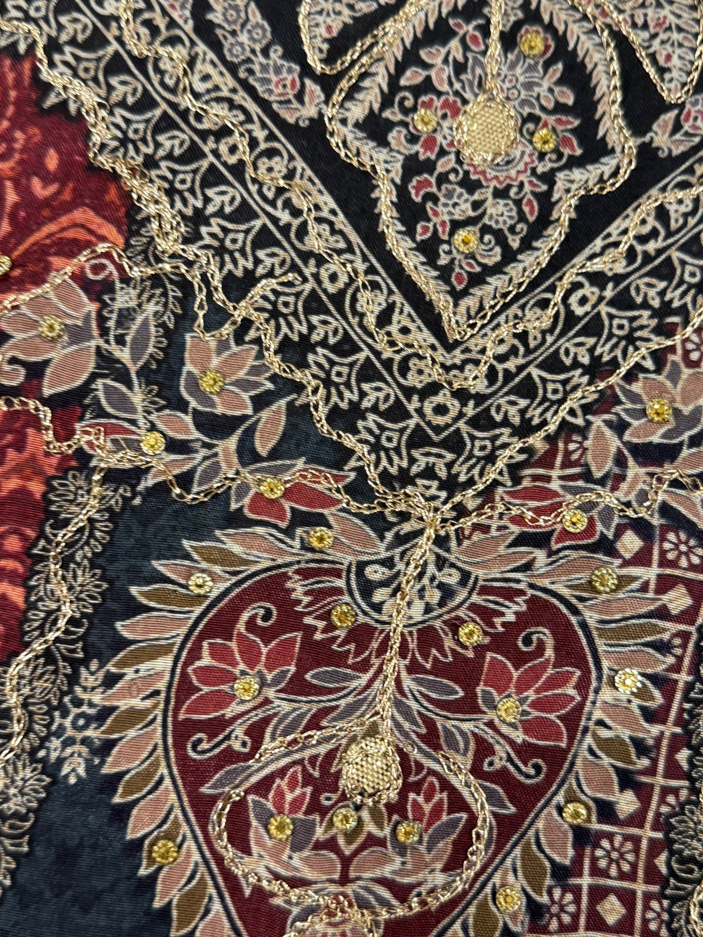 MUMTAZ MUSLIN EMBROIDERY SUIT 407 Q