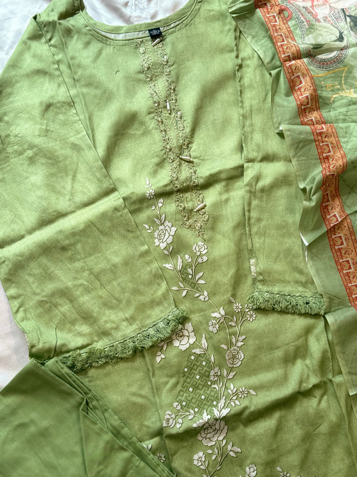 SHAMIANA GREEN LAWN SUIT 2 Q