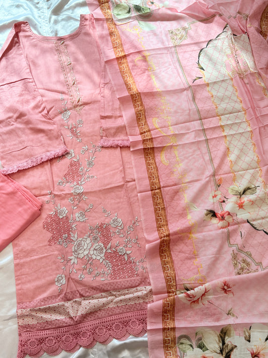 SHAMIANA LAWN READYMADE SUIT 1 Q