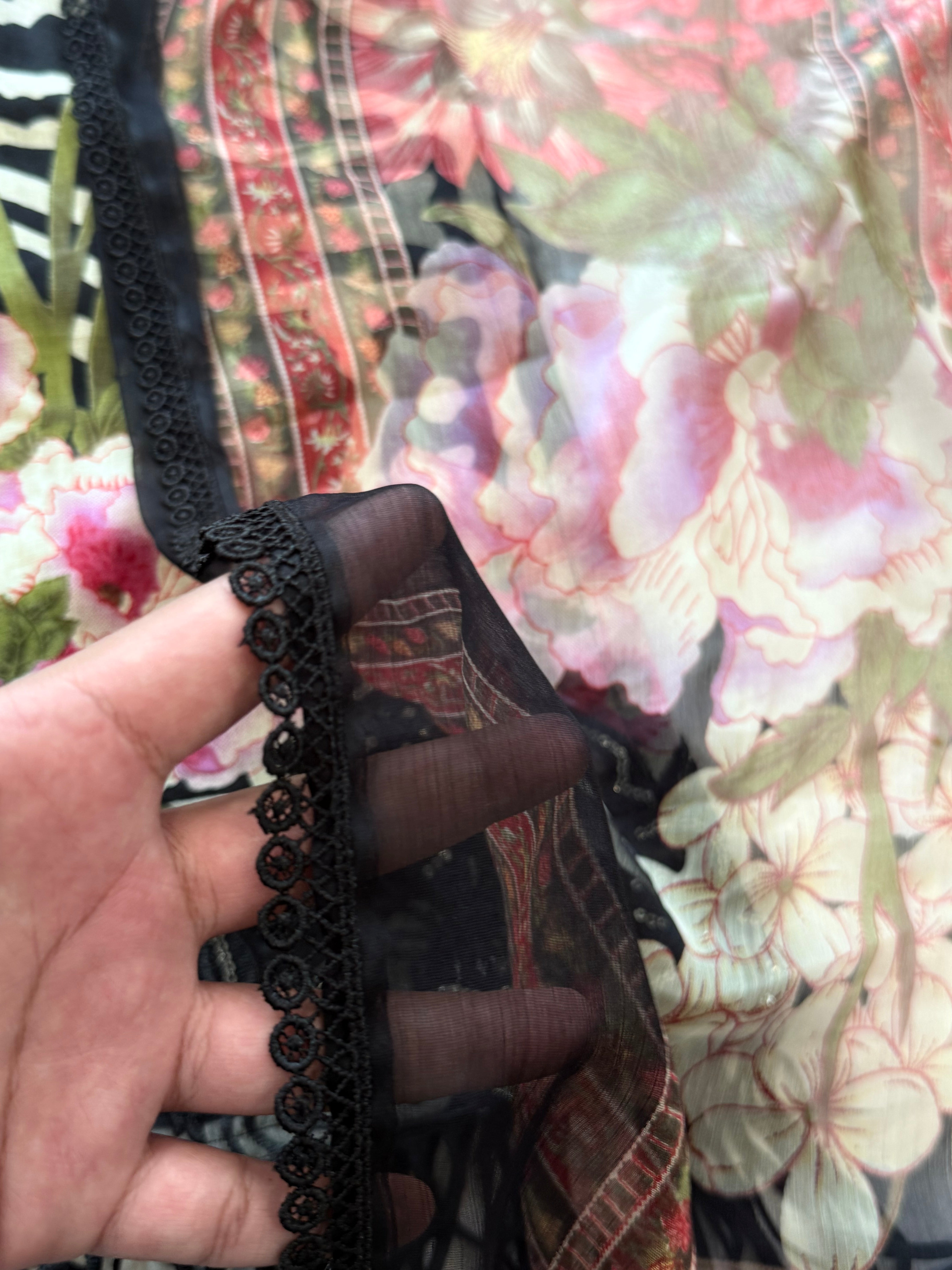 MARIA B COTTON PATCH READYMADE SUIT 3