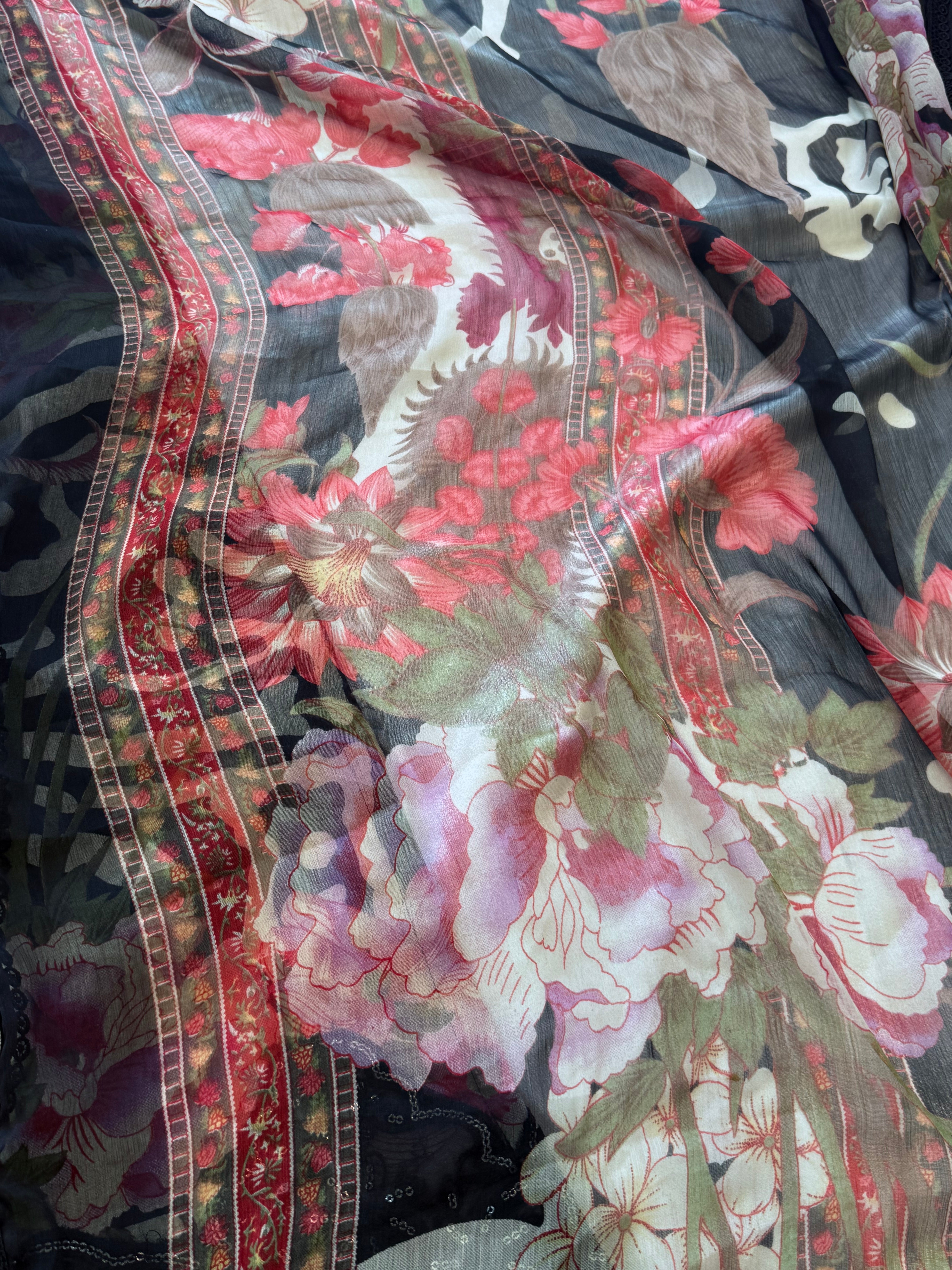 MARIA B COTTON PATCH READYMADE SUIT 3