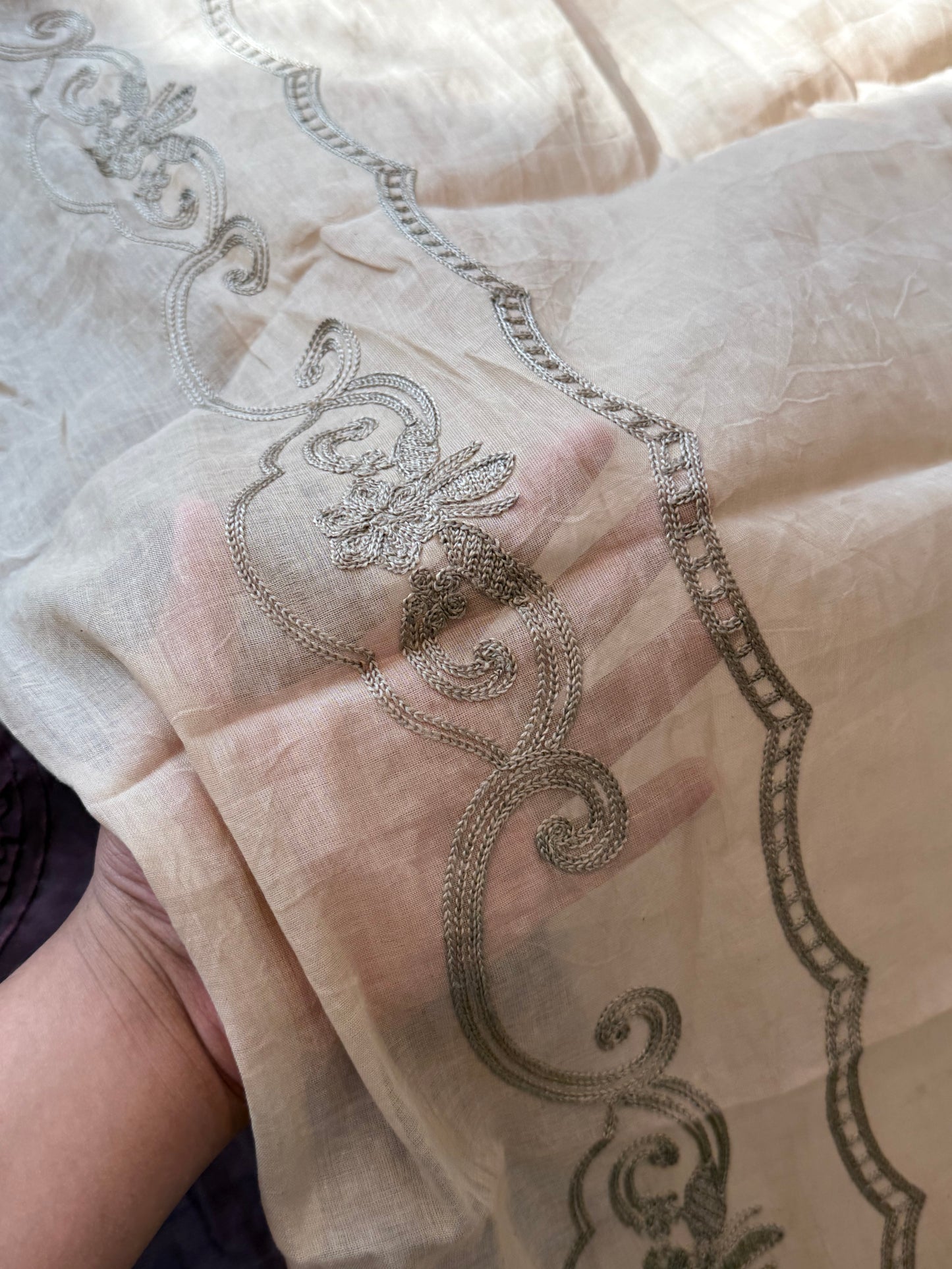 DS COTTON EMBROIDERY PATCH SUIT 4  Q