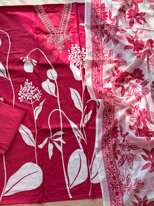 ROZANA PURE COTTON SUIT 11