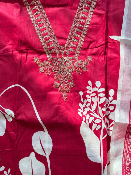 ROZANA PURE COTTON SUIT 11