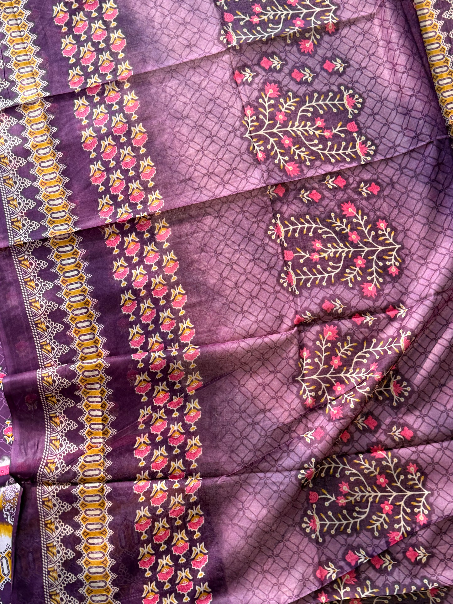 PURE COTTON PRINTED SUIT 7 Q