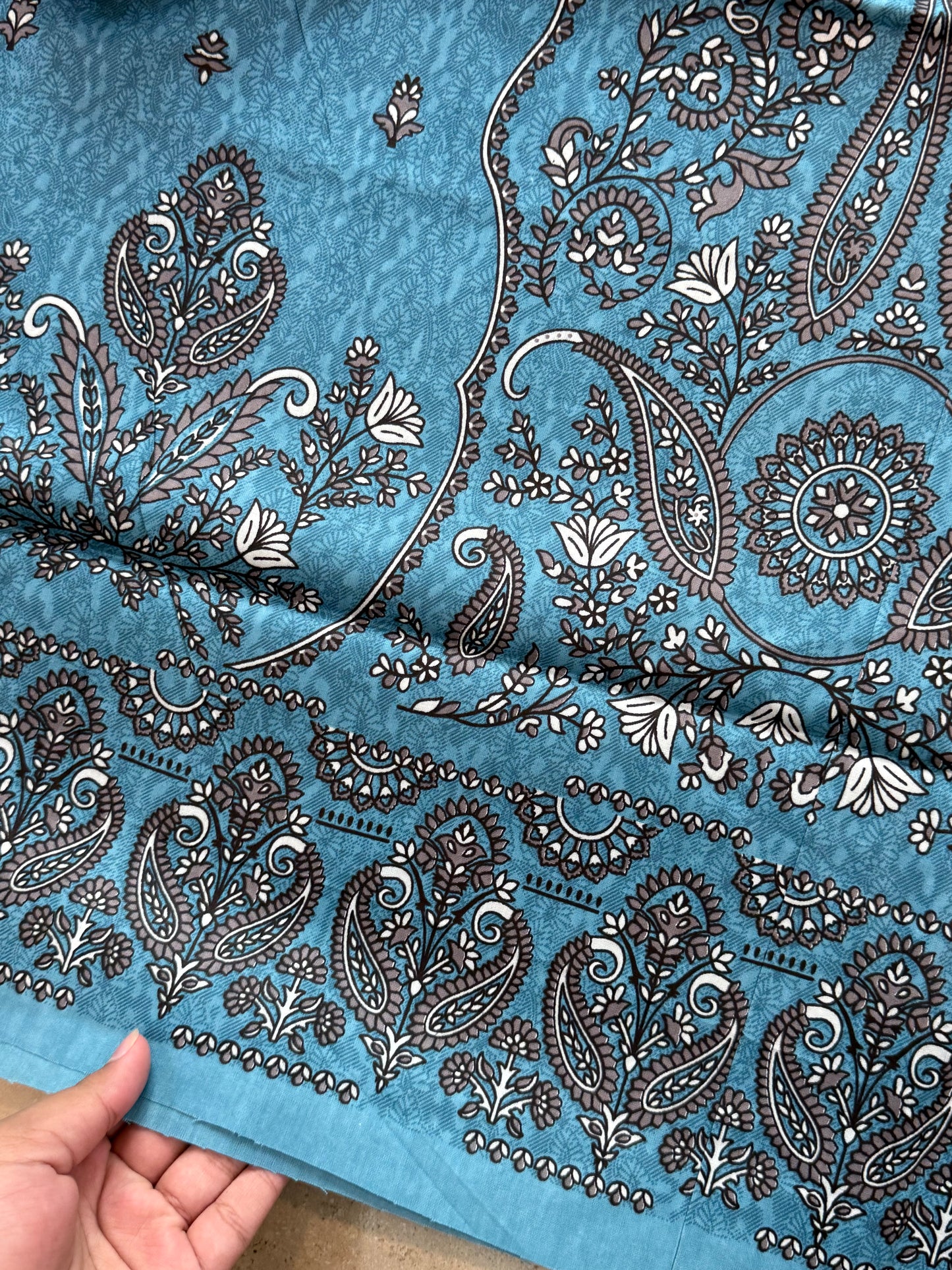 PURE COTTON PRINTED SUIT 6 Q