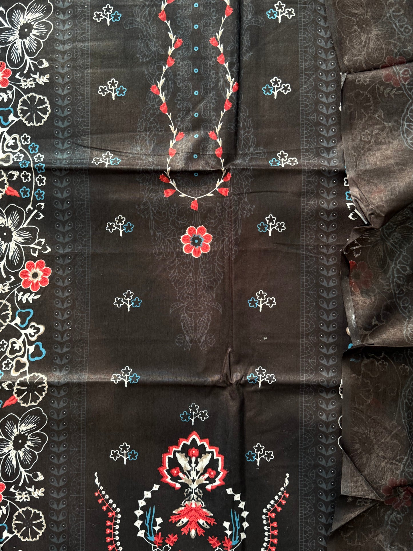 PURE COTTON PRINTED SUIT 5 Q