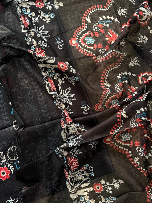 PURE COTTON PRINTED SUIT 5 Q